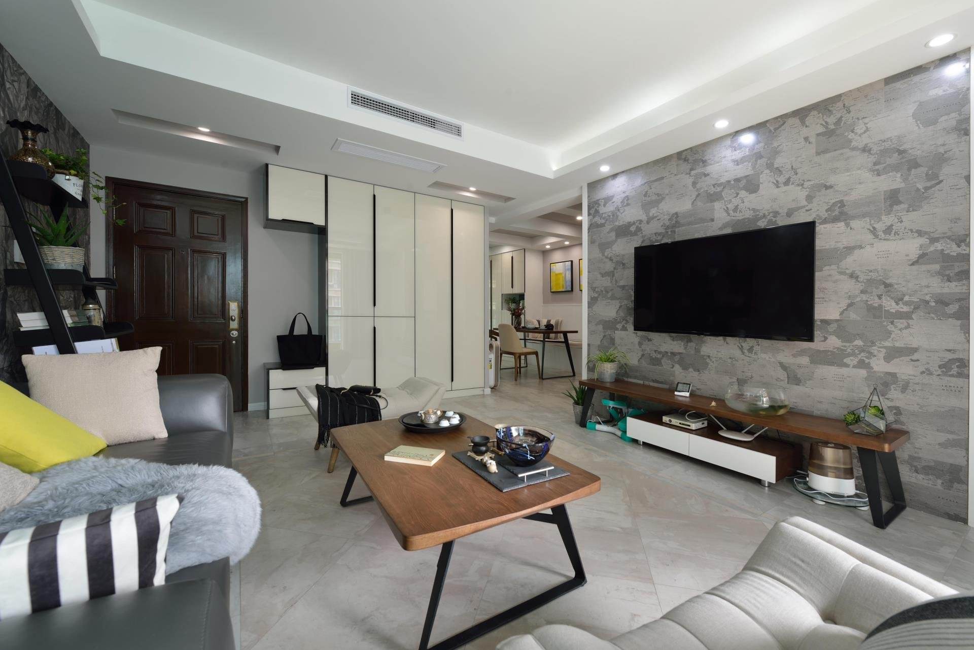 现代文艺范混搭客厅装修效果图 现代文艺范混搭客厅装修效果图