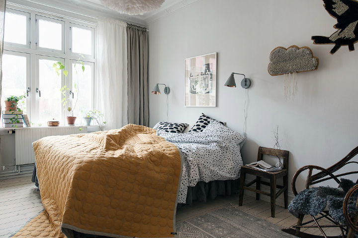 传统自然北欧卧室设计效果图 传统自然北欧卧室设计效果图