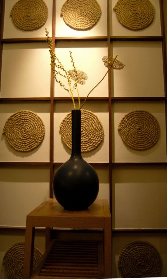 经典东南亚风格二居室背景墙装饰效果图