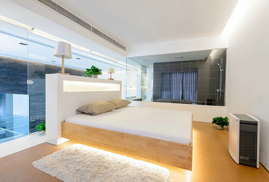 复式主卧简约设计装修欣赏图 - 效果图