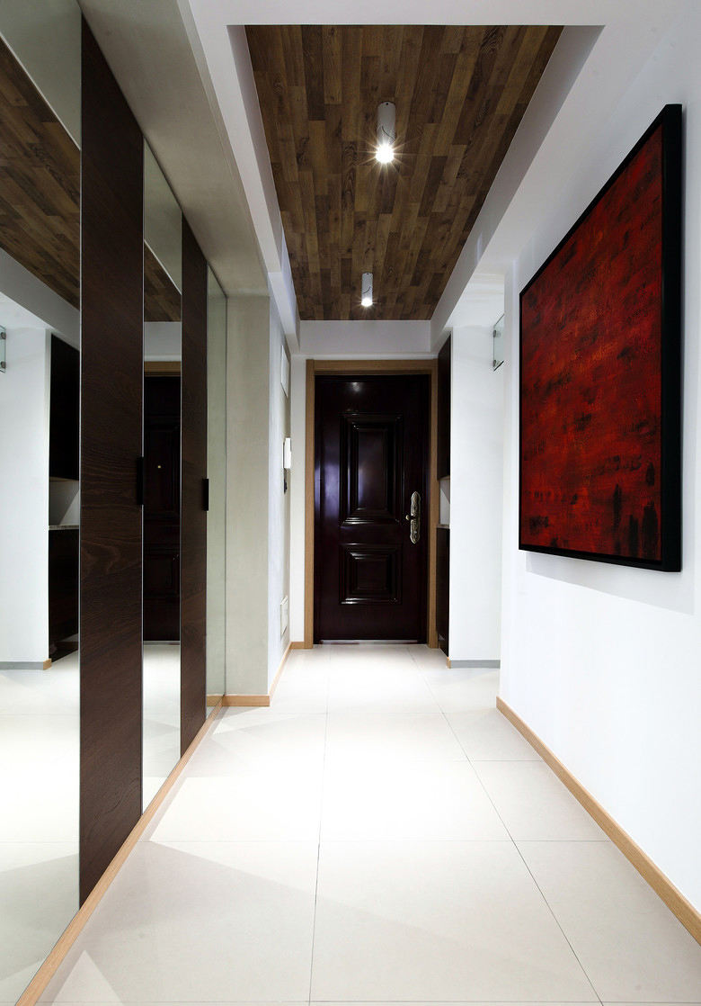 浓重北欧风格家居过道装修设计效果图