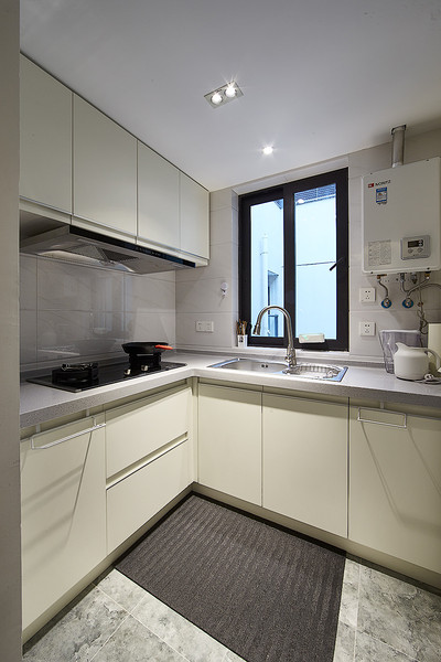 简洁清新白色北欧风格厨房设计效果图 简洁清新白色北欧风格厨房设计效果图