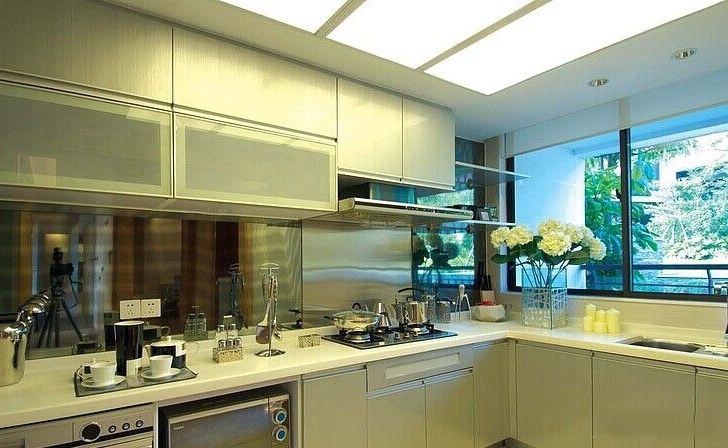 时尚简约设计厨房局部效果图