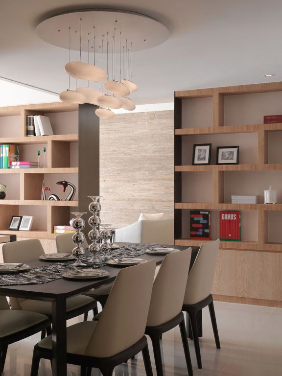 时尚现代餐厅吊灯欣赏 - 效果图