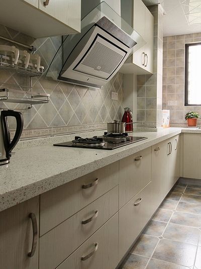 时尚简约风格厨房设计装修效果图