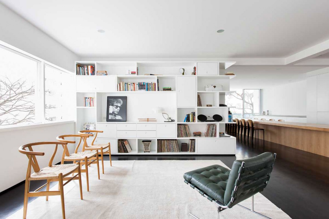 小清新范隔断书房效果图