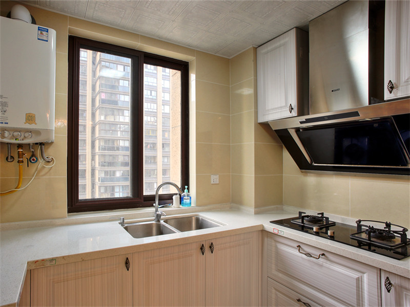 创意田园厨房装潢欣赏图