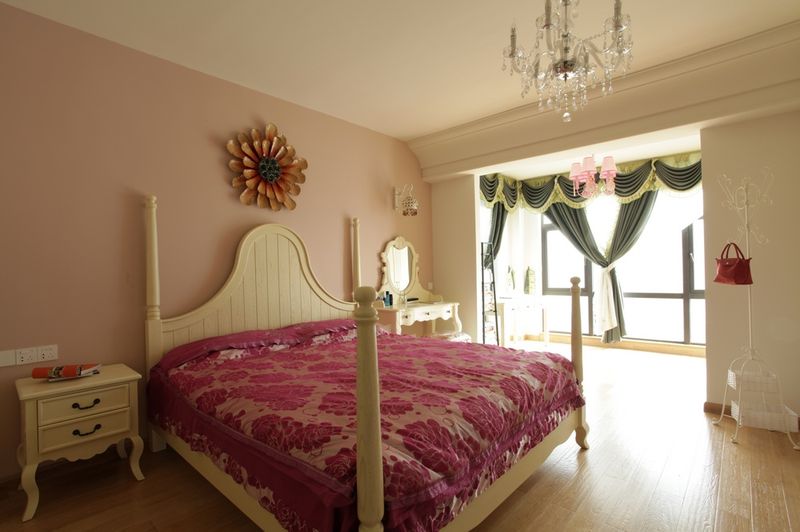 自然温馨田园风格卧室设计装饰效果图片