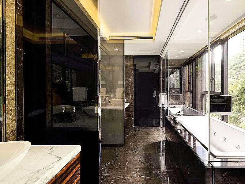 奢华后现代洗手间效果图 奢华后现代洗手间效果图