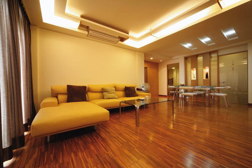 优雅舒适现代客厅沙发装饰图 - 效果图