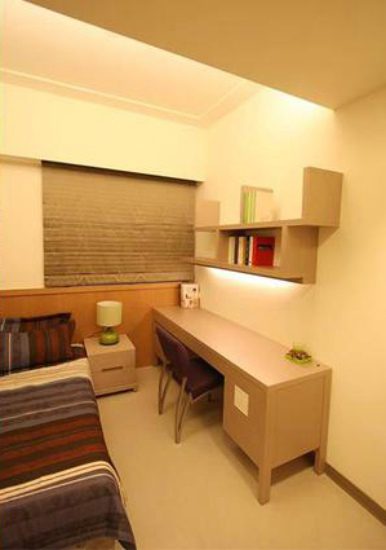 2平米书房简约日式风装修图 - 效果图