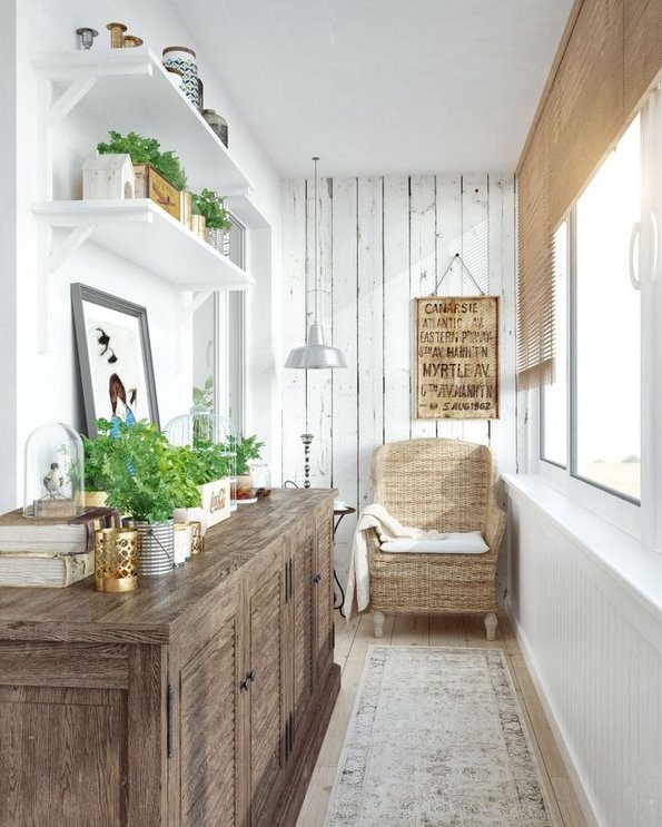 北欧风格家居阳台装修效果图