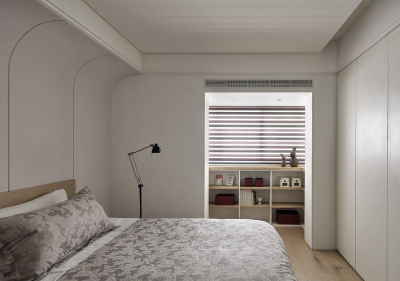 素雅现代简约卧室效果图