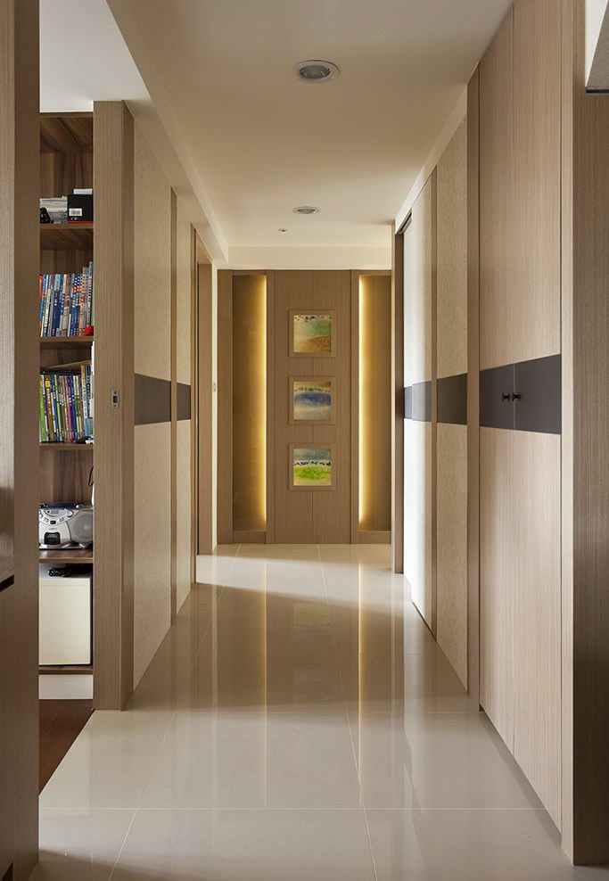 时尚简约现代过道装修图 - 效果图