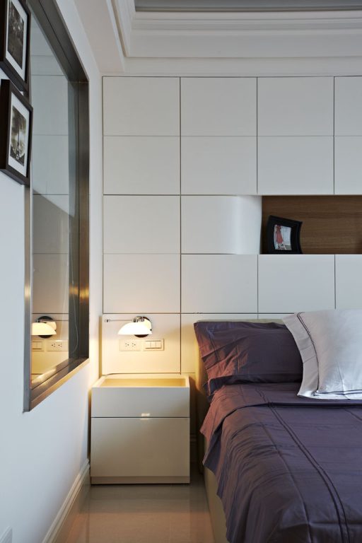 简约现代卧室床头灯装饰设计 - 效果图