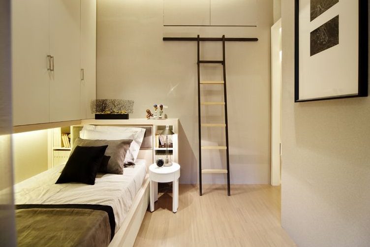 现代简约风格设计儿童房衣柜案例图片 - 效果图