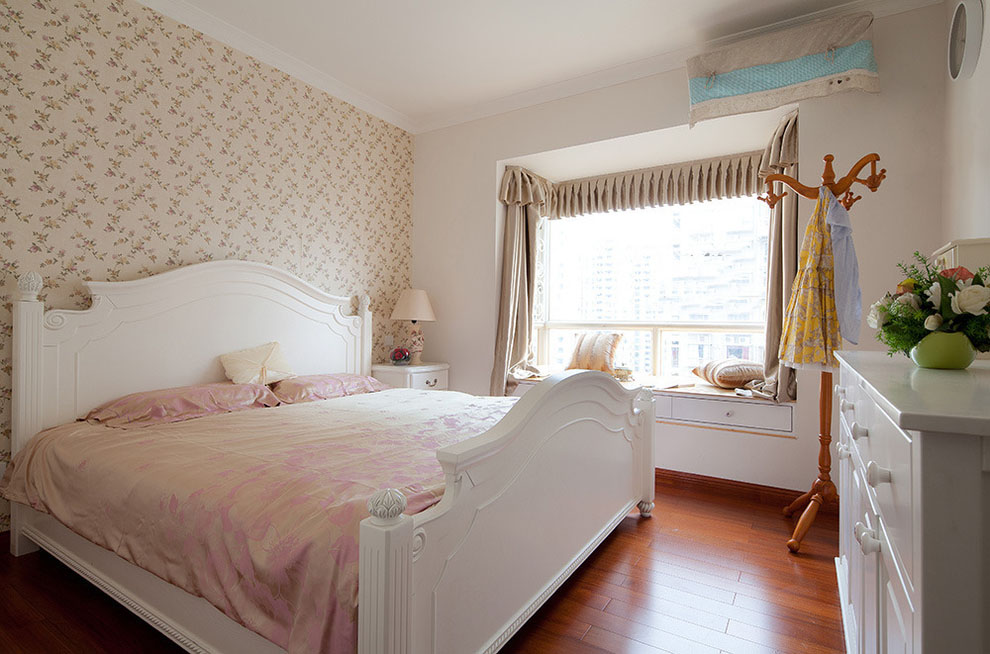 欧式田园风卧室装修欣赏 - 效果图