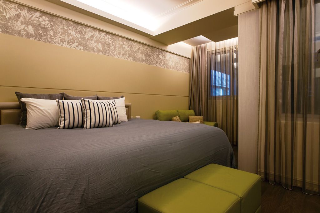 宜家风格卧室隔断设计装修图 - 效果图