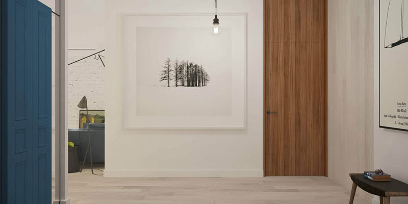 清爽北欧风 文艺范装饰画效果图