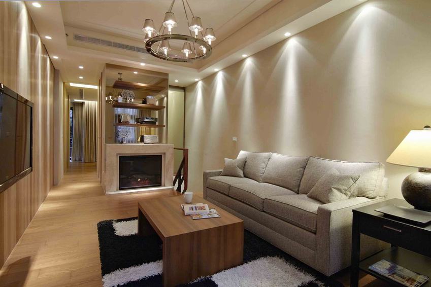 宜家简欧风格客厅装饰设计 - 效果图