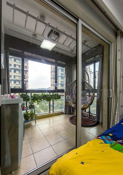 宜家风格休闲阳台装修效果图