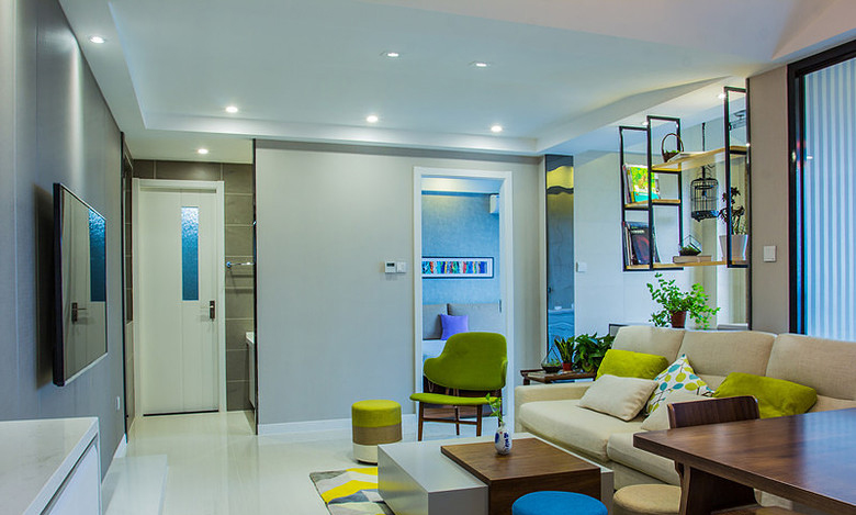 现代清新明亮家居装修效果图