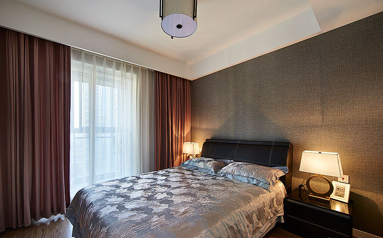 现代简约卧室台灯设计 - 效果图