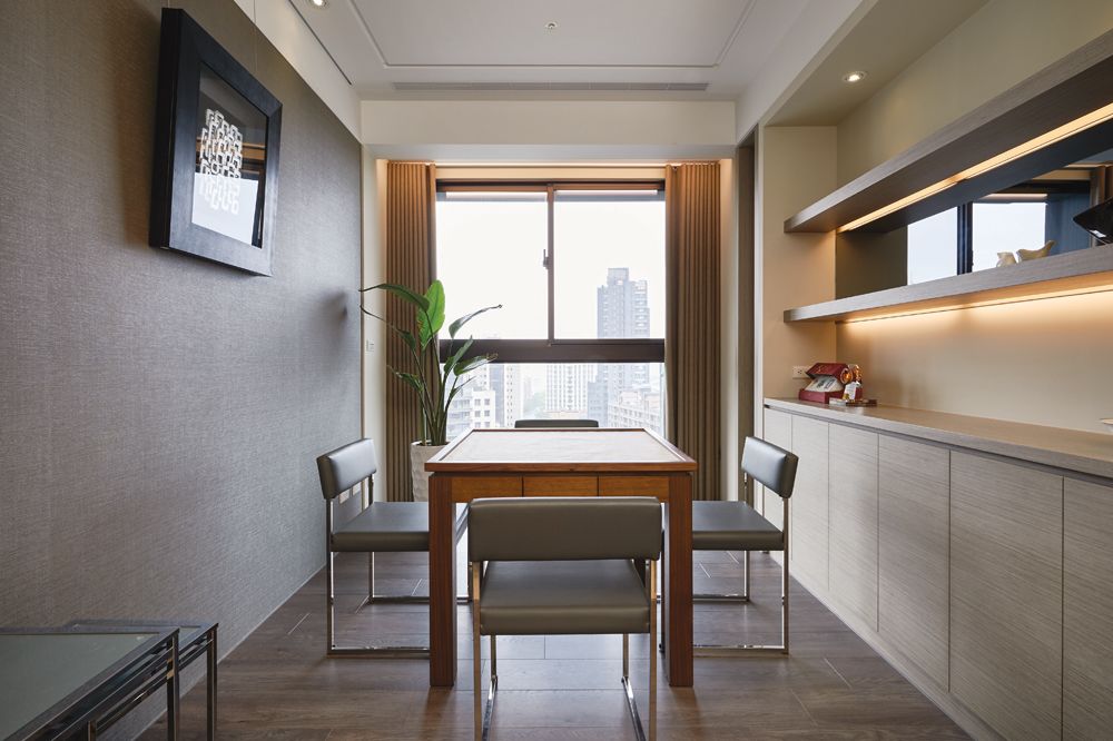 时尚现代家居麻将室设计 - 效果图