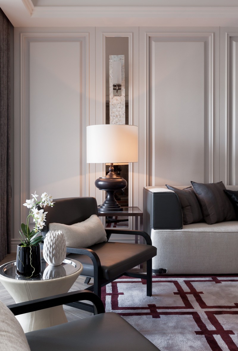 家居室内现代设计装修台灯装饰效果图