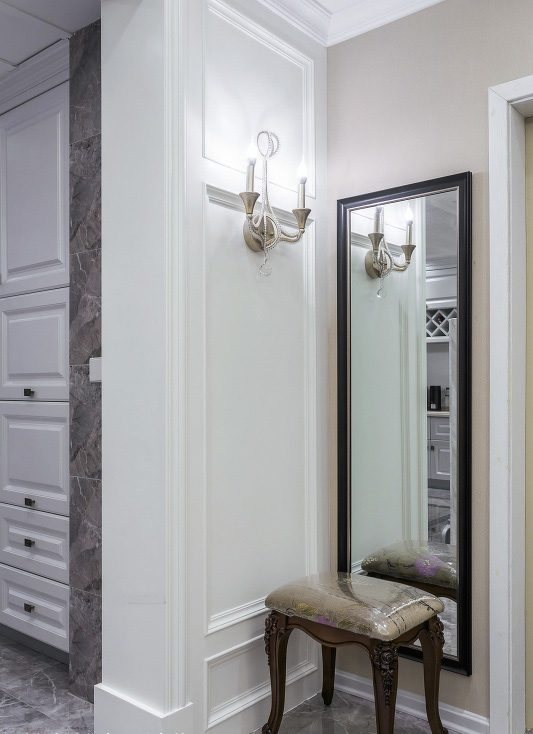 时尚现代欧式风格玄关试衣镜设计效果图