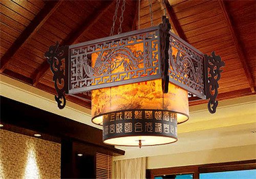 中式灯具客厅灯吊灯图片 典雅的中式客厅灯饰效果图 - 选购指南