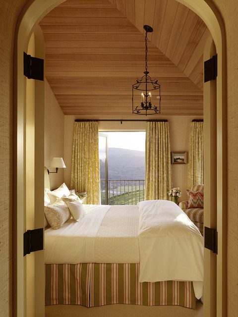 美式田园乡村别墅卧室装修图 - 效果图