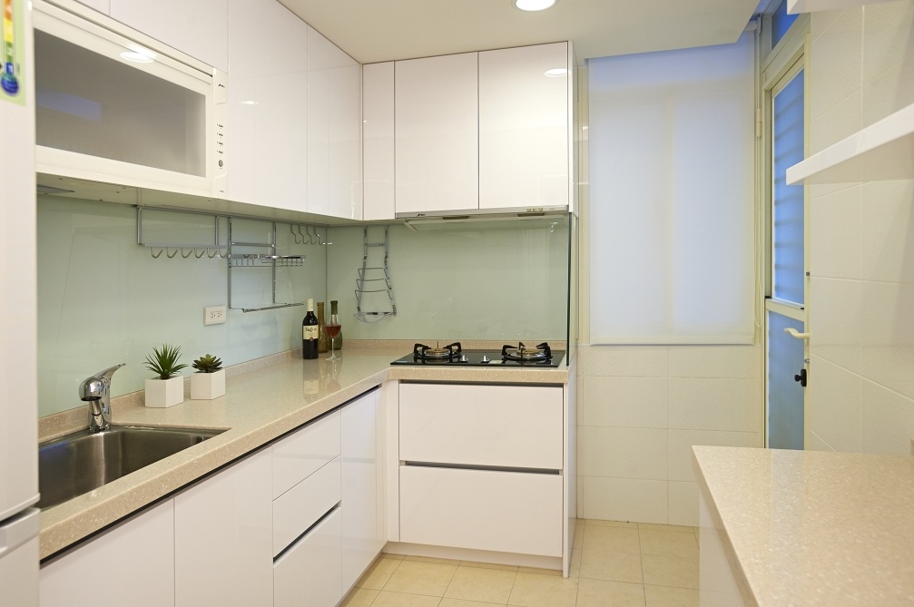 简约宜家厨房装潢案例图 - 效果图