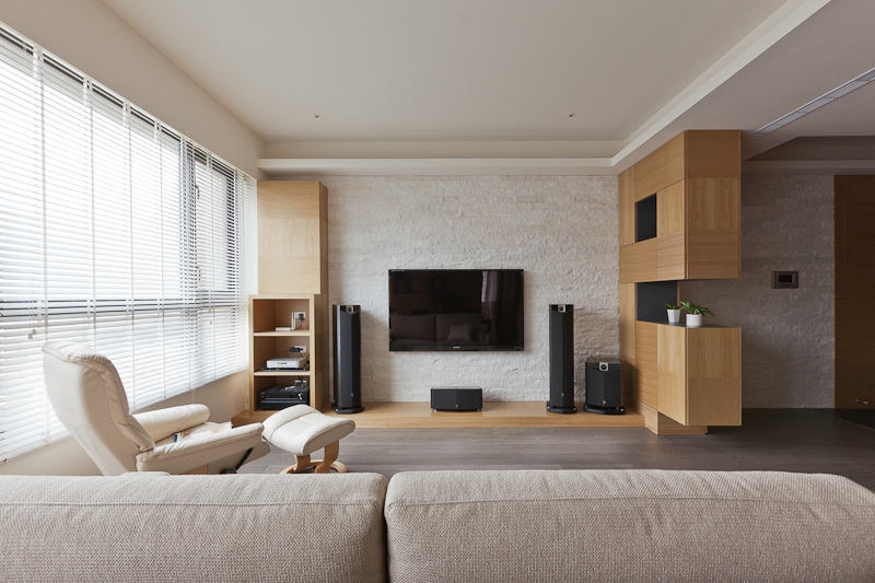 时尚简约现代家居隔断柜装饰 - 效果图