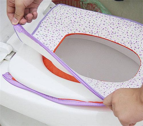 马桶坐垫套的安装方法 手拿手教你如何套马桶垫 - 选购指南