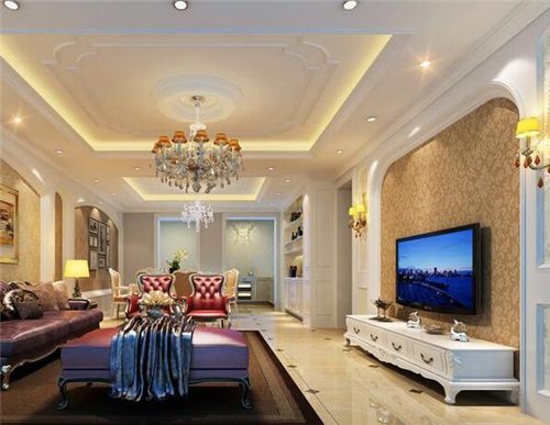 客厅瓷砖拼花设计图 如何让地面拼花更有玄机 - 选购指南