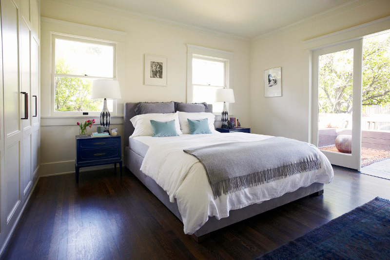 简约现代设计主卧隔断装修 - 效果图