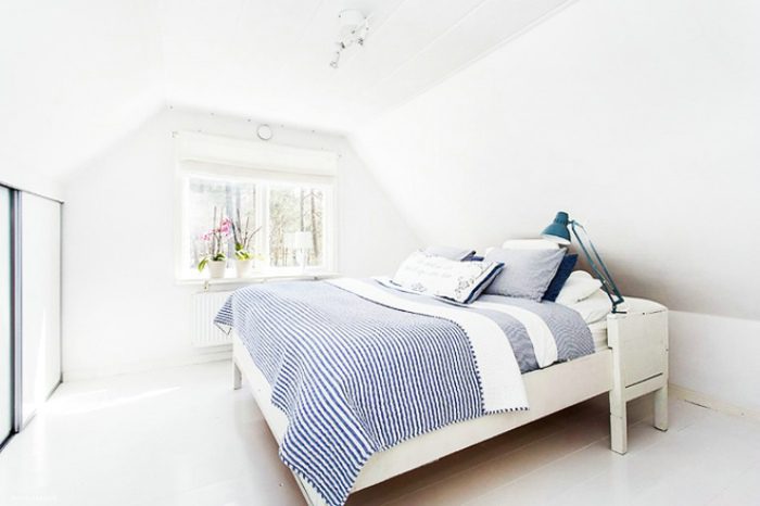 简约时尚复式卧室阁楼设计图 - 效果图