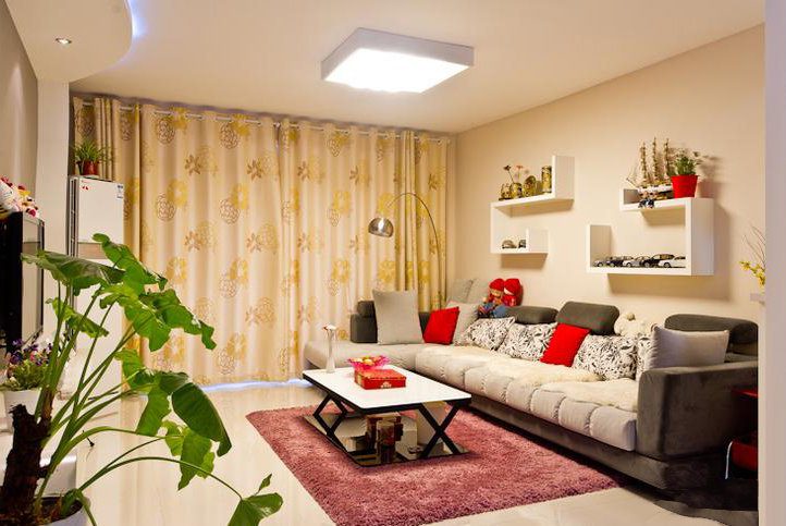 时尚现代潮流混搭家居客厅设计装潢欣赏图 - 效果图