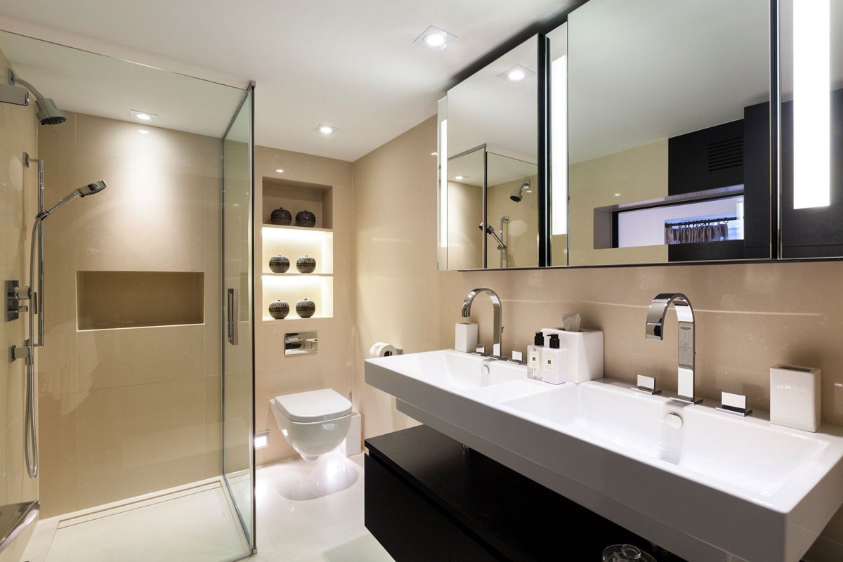 时尚现代都市风情卫生间效果图大全