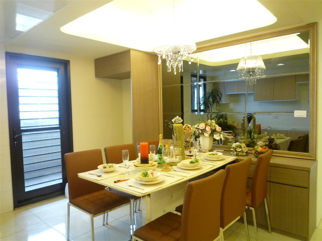 简约低奢风格餐厅设计装修欣赏图 - 效果图