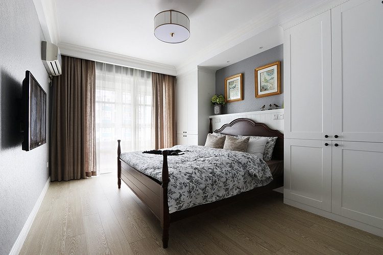 现代简约卧室装修效果图