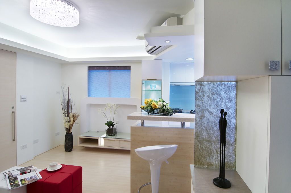 一居室内经典简约设计装修图 - 效果图