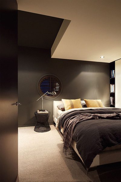 素雅时尚现代混搭卧室吊顶设计 - 效果图