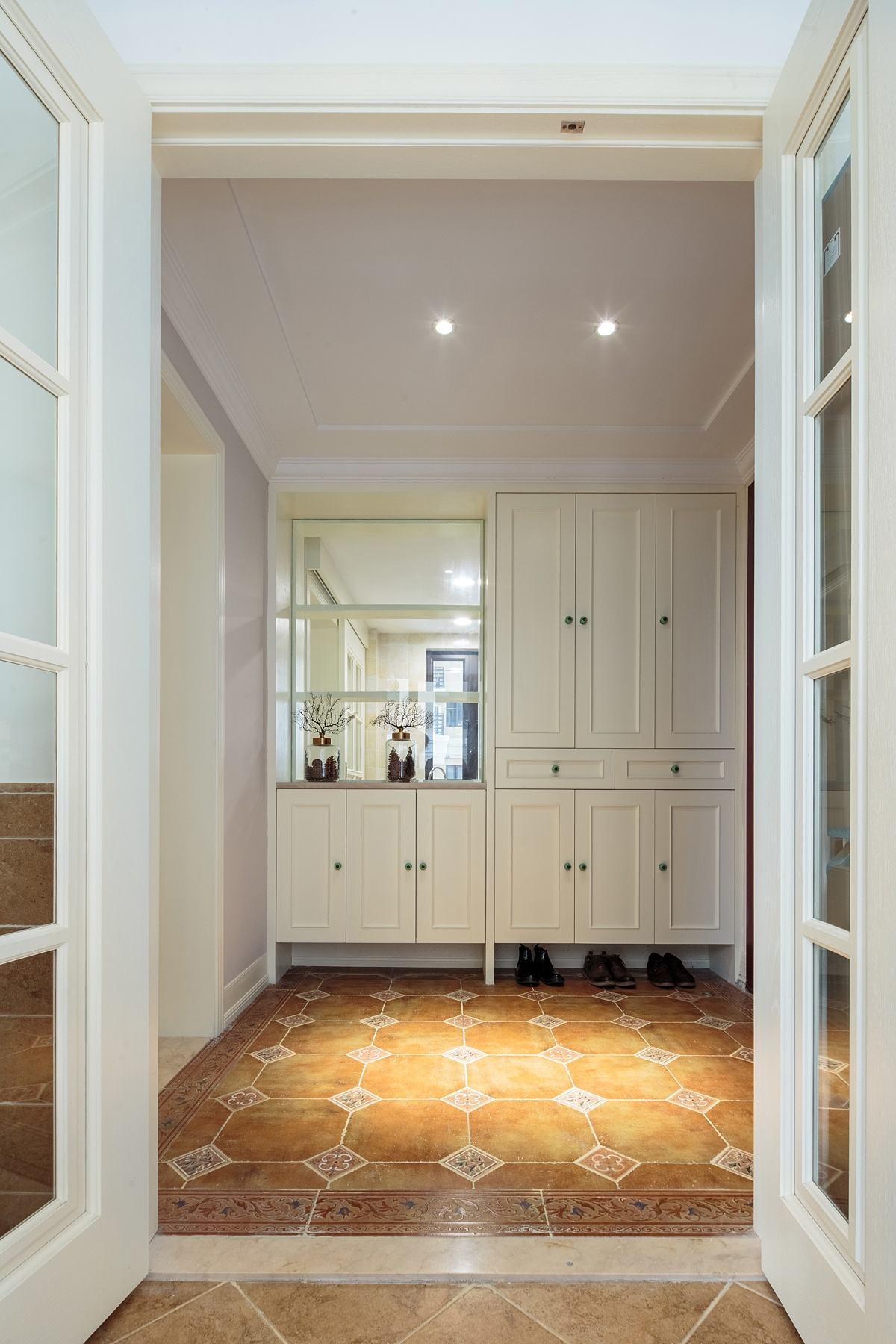 清新唯美美式玄关设计欣赏图 - 效果图