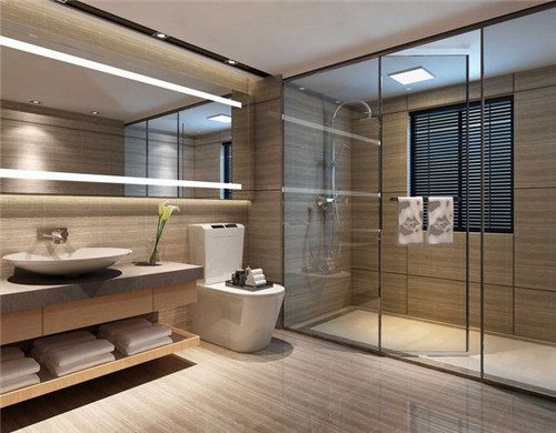 卫生间的隔断效果图 前卫的卫浴间隔断设计 - 选购指南