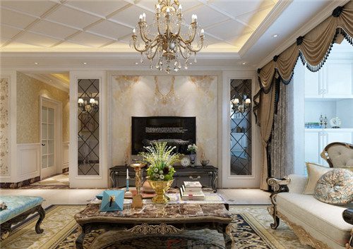 客厅水晶吊灯装饰效果图 5款典雅又唯美的欧式吊灯 - 选购指南
