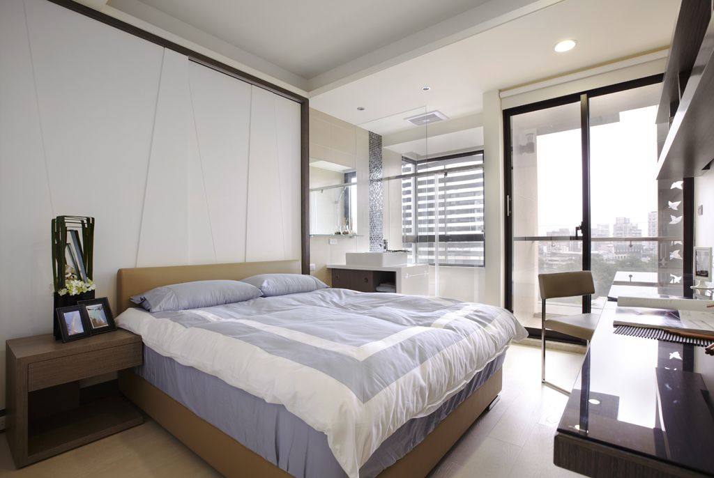 通透采光卧室简约设计装修效果图