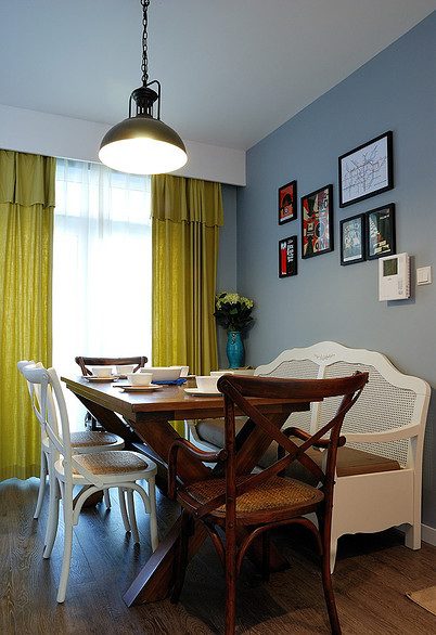 简约宜家餐厅装潢效果图